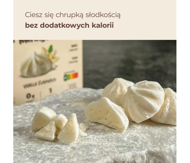 LOCCO Locco 48 kcal Niskokaloryczne bezy proteinowe Waniliowe - 1503764 - zdjęcie 3